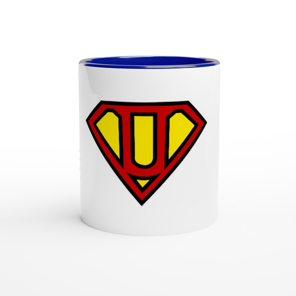 Super Style Font in Letter 'U' - Ceramic Mug