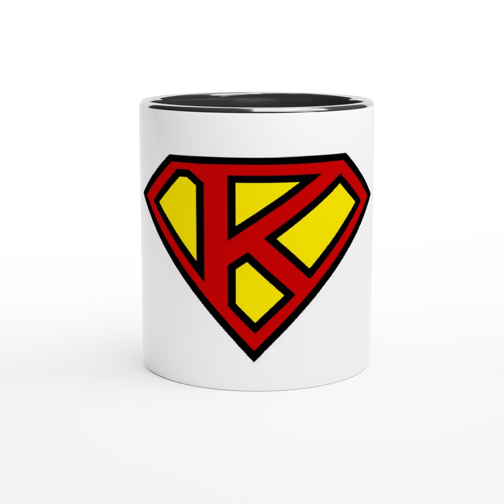 Super Style Font in Letter 'K' - Ceramic Mug