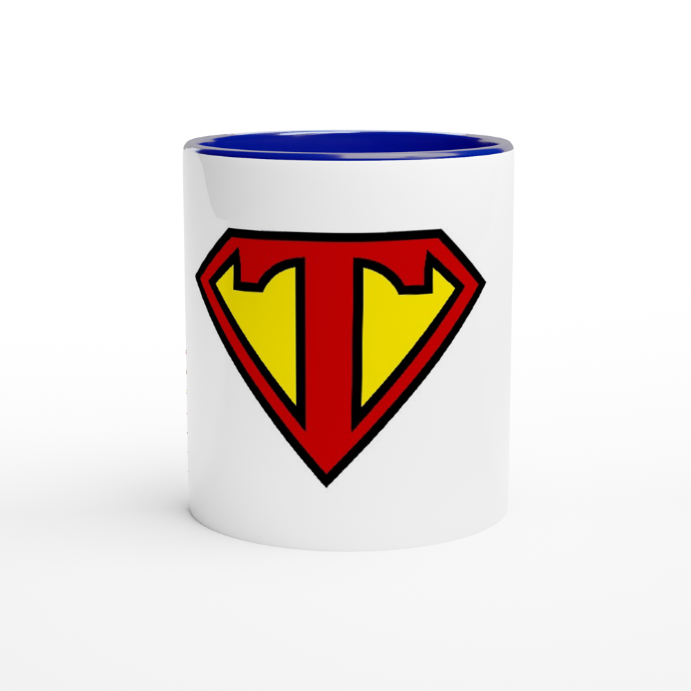 Super Style Font in Letter 'T' - Ceramic Mug