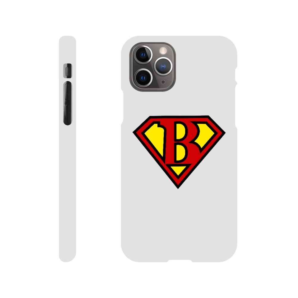 Super Style Font in Letter 'B' - Slim Apple IPhone case