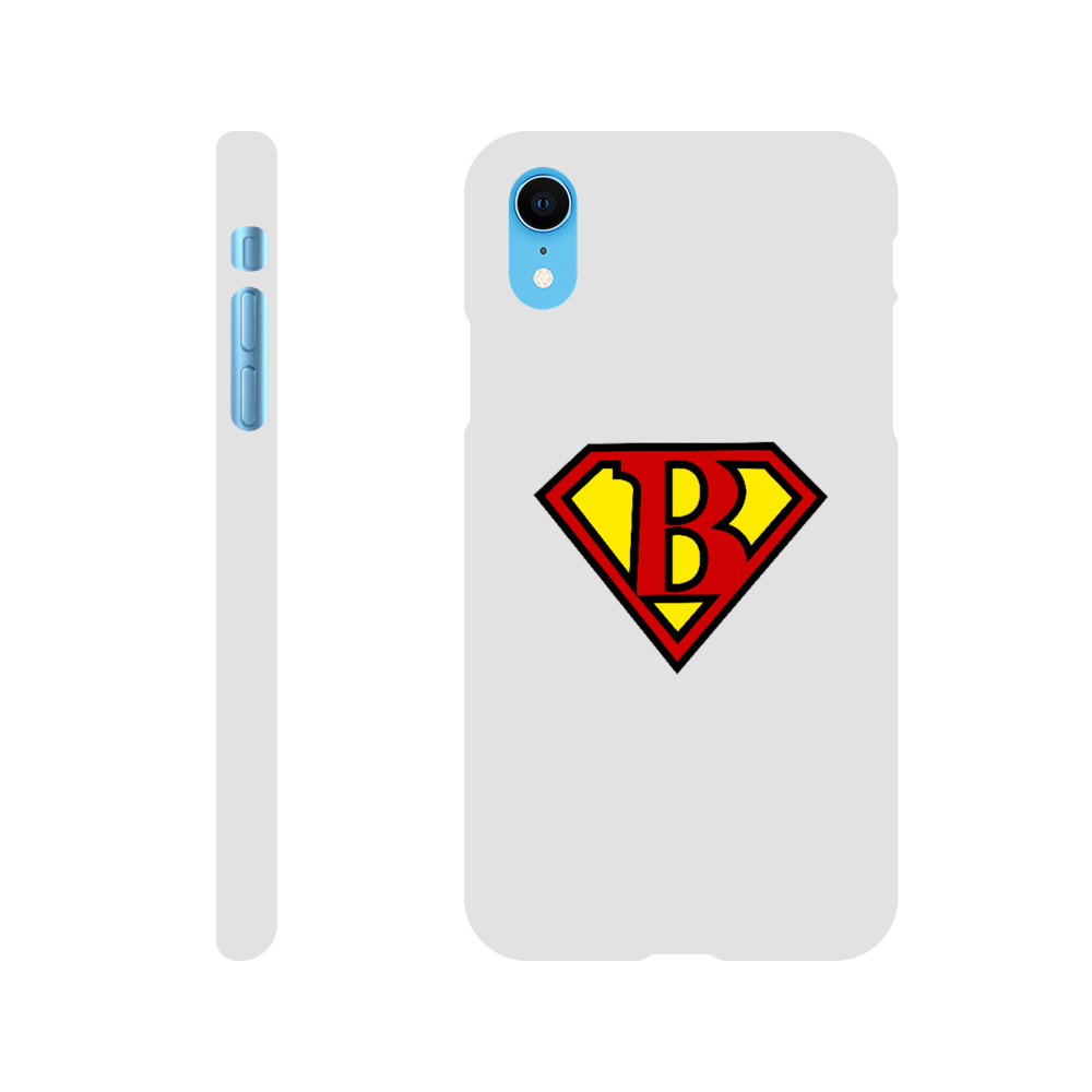 Super Style Font in Letter 'B' - Slim Apple IPhone case