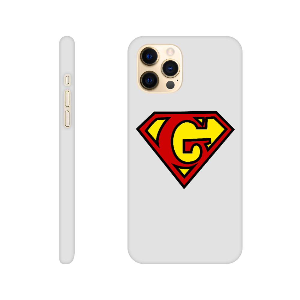 Super Style Font in Letter 'G' - Slim Apple IPhone case