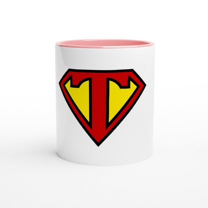 Super Style Font in Letter 'T' - Ceramic Mug