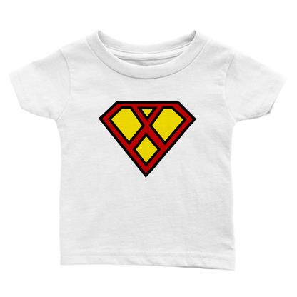 Super Style Font in Letter 'X' - Baby Crewneck T-shirt