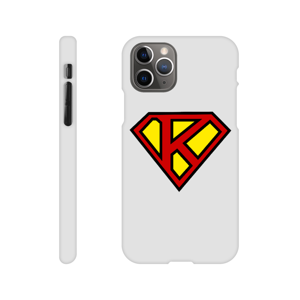 Super Style Font in Letter 'K' - Slim Apple IPhone case