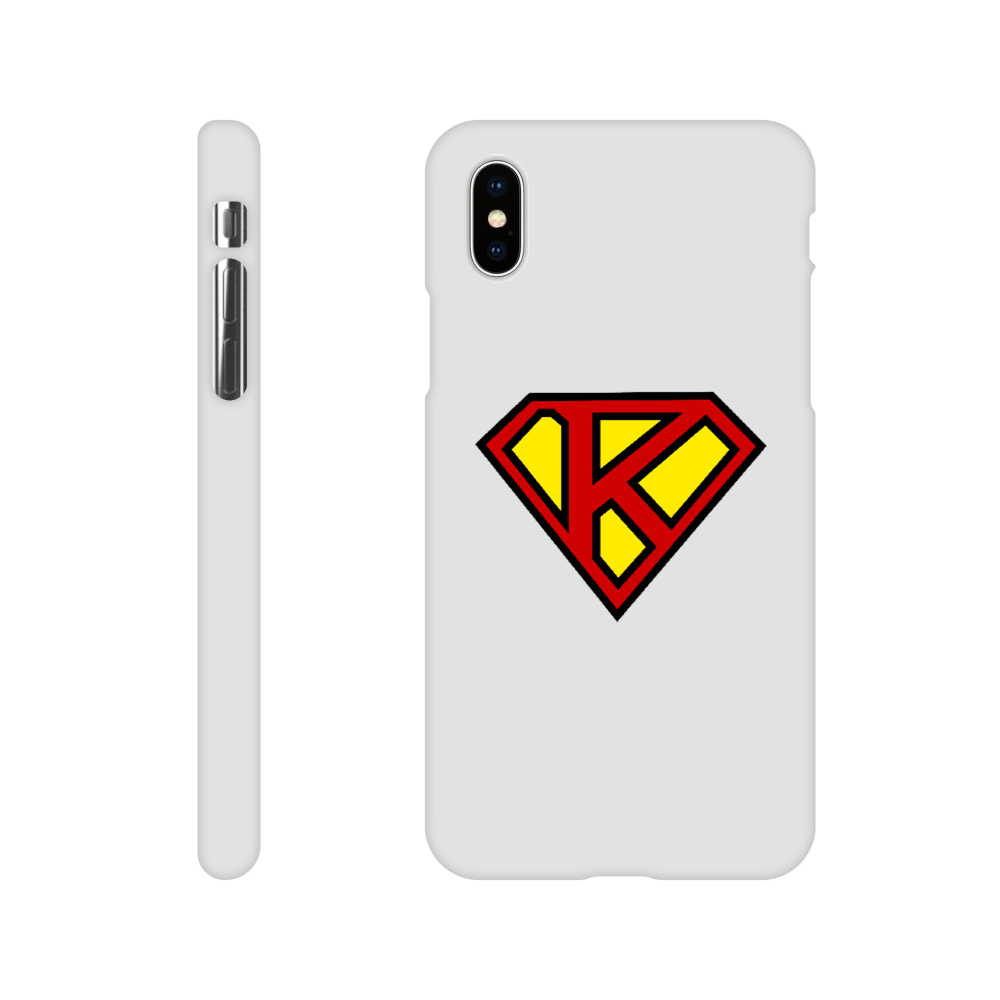 Super Style Font in Letter 'K' - Slim Apple IPhone case