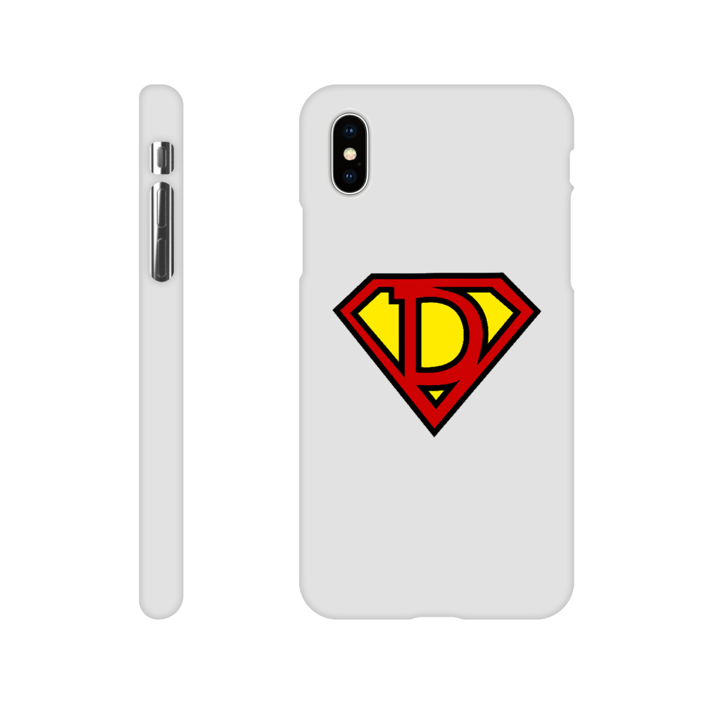 Super Style Font in Letter 'D' - Slim Apple IPhone case