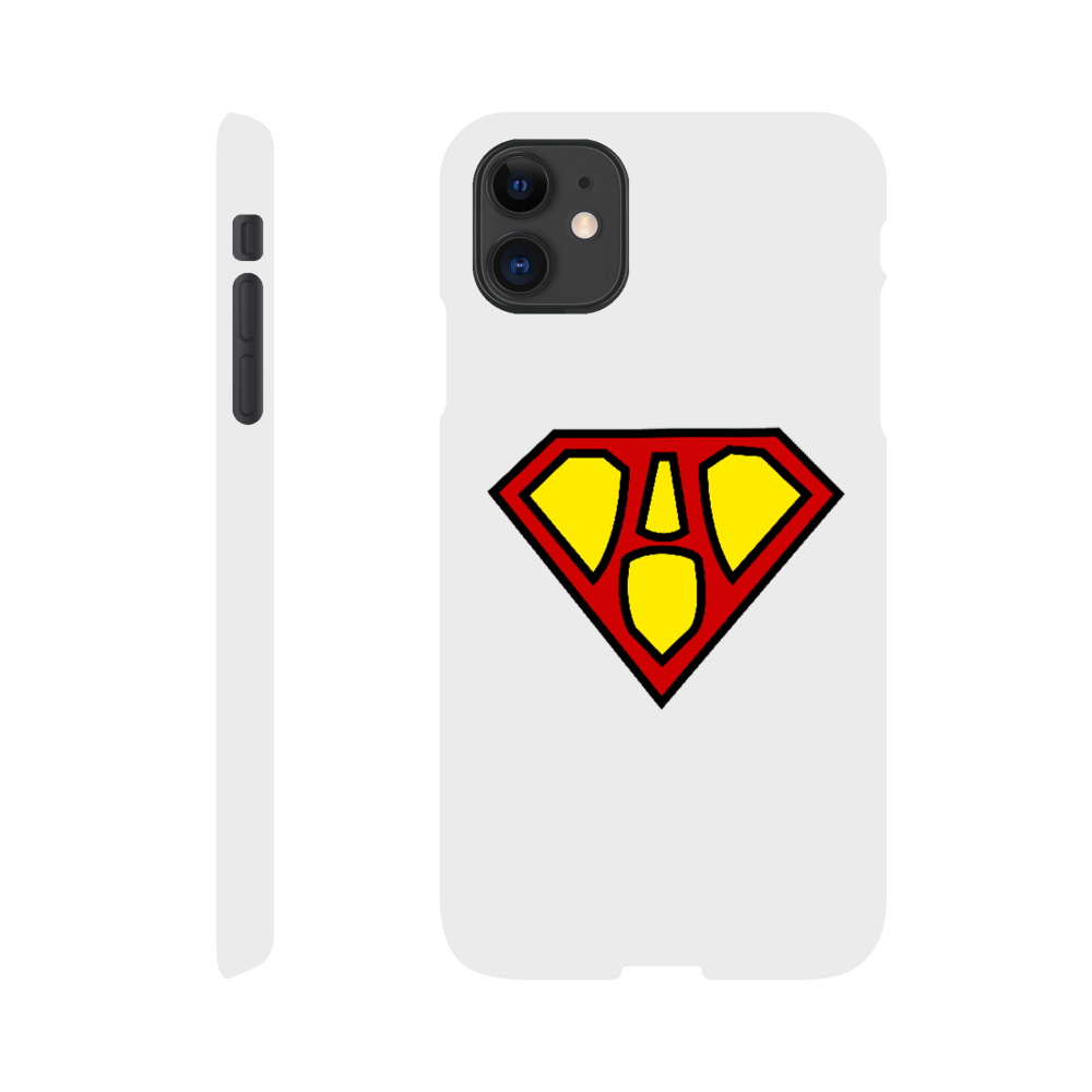 Super Style Font in Letter 'A' - Slim Apple IPhone case