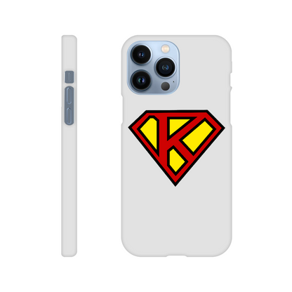 Super Style Font in Letter 'K' - Slim Apple IPhone case