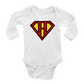 Super Style Font in Letter 'H' - Baby Long Sleeve Onesie