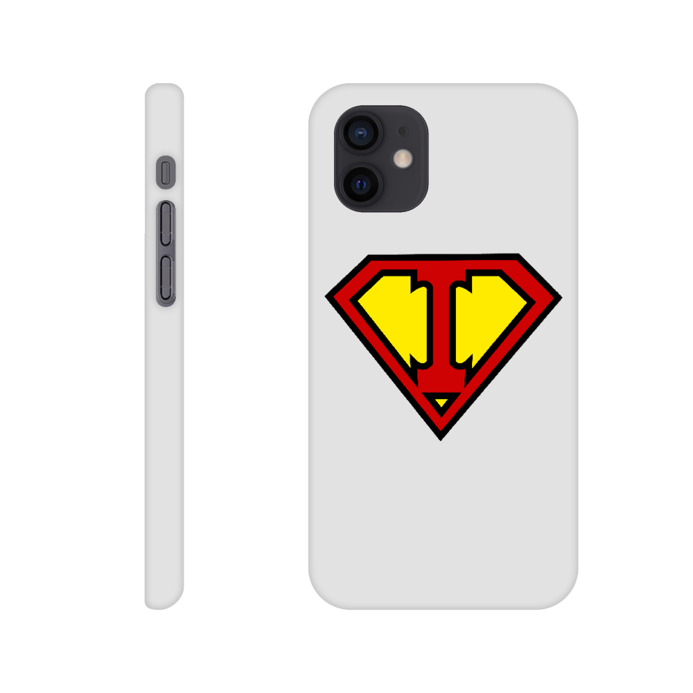 Super Style Font in Letter 'I' - Slim Apple IPhone case