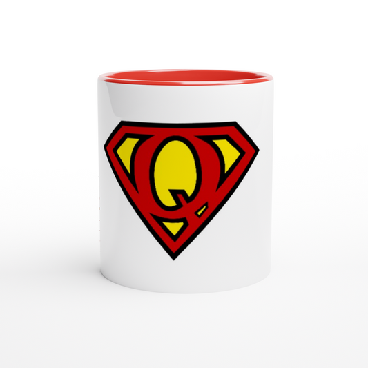 Super Style Font in Letter 'Q' - Ceramic Mug