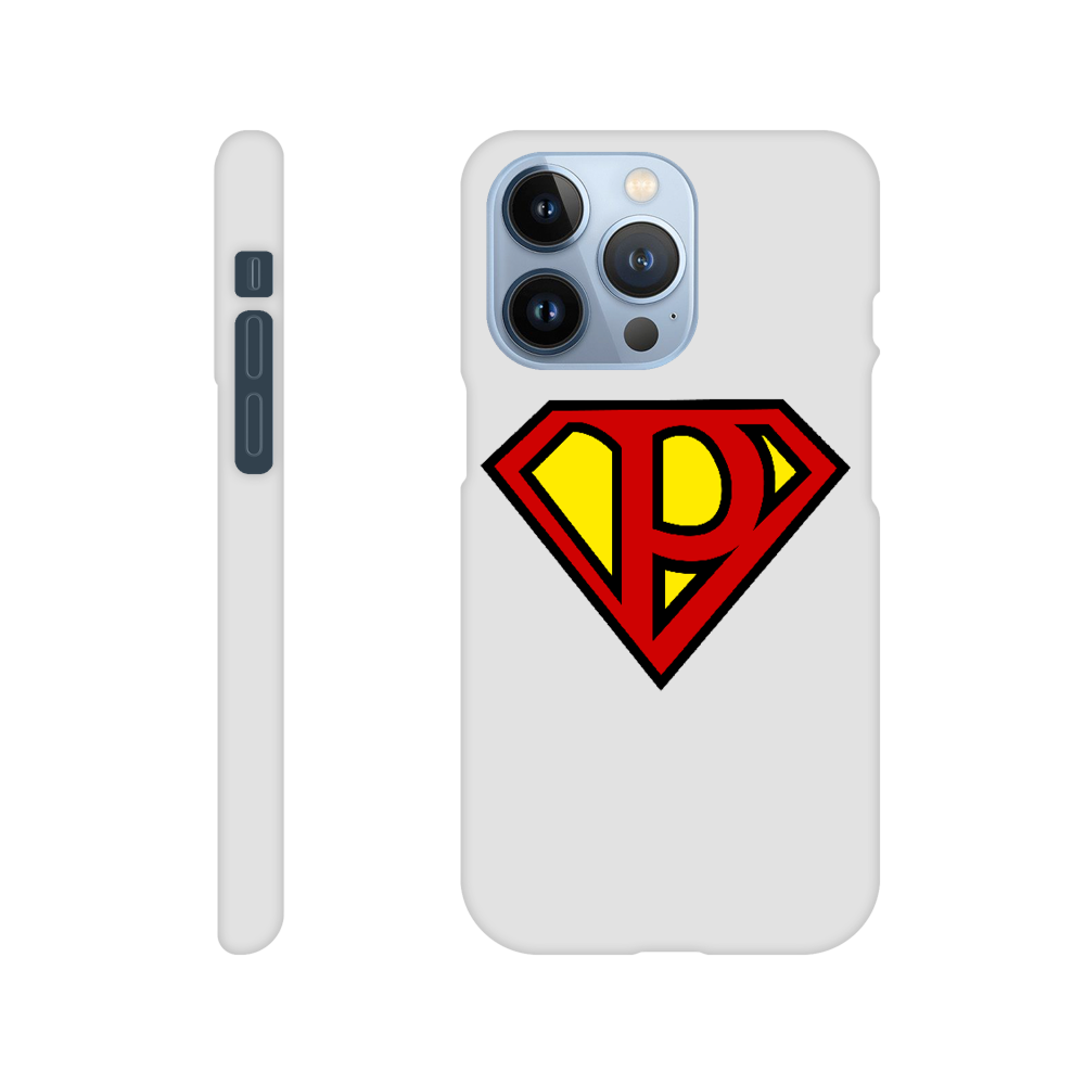 Super Style Font in Letter 'P' - Slim Apple IPhone case