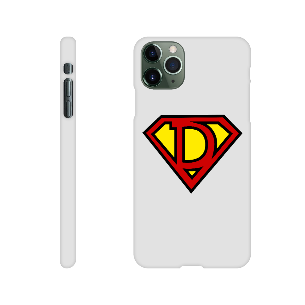 Super Style Font in Letter 'D' - Slim Apple IPhone case