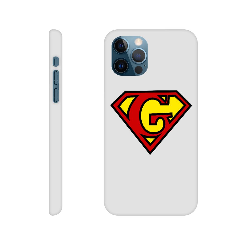 Super Style Font in Letter 'G' - Slim Apple IPhone case