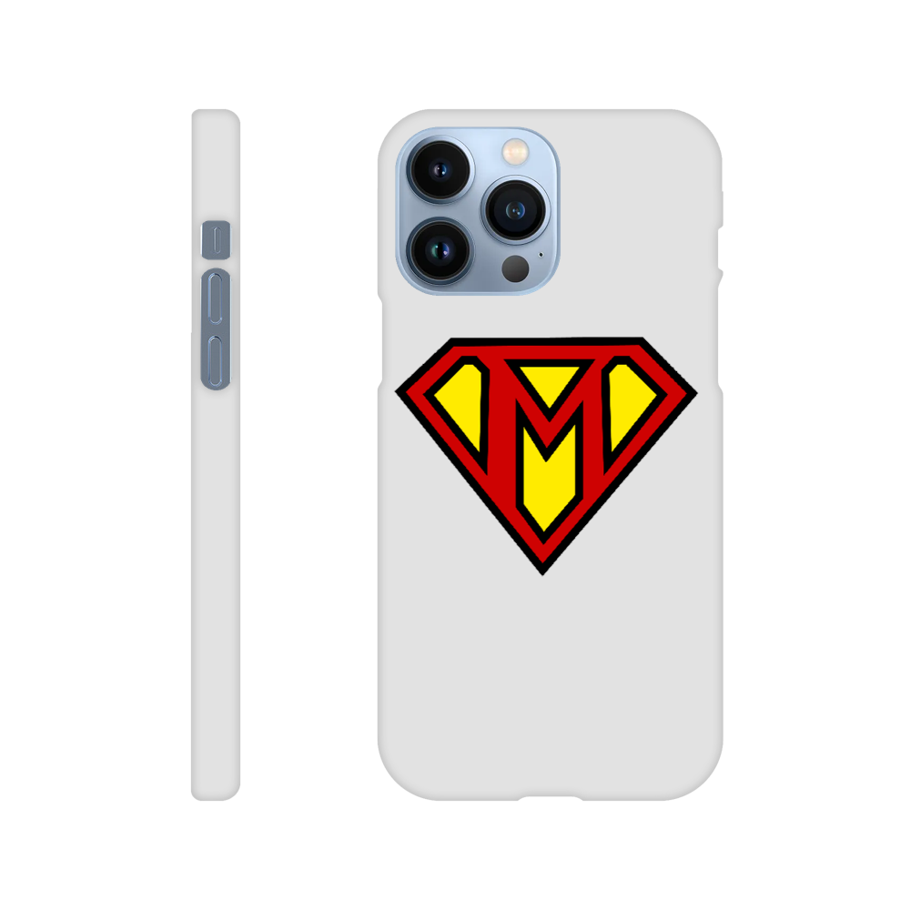 Super Style Font in Letter 'M' - Slim Apple IPhone case