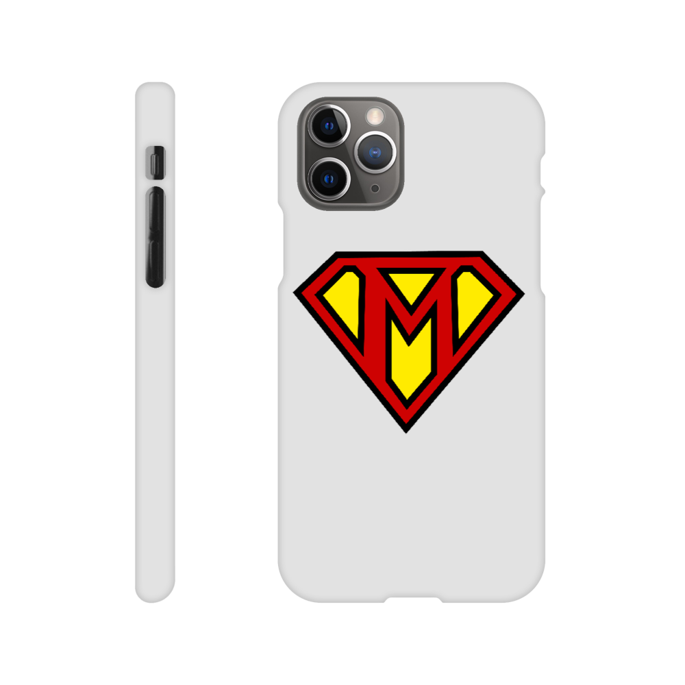 Super Style Font in Letter 'M' - Slim Apple IPhone case