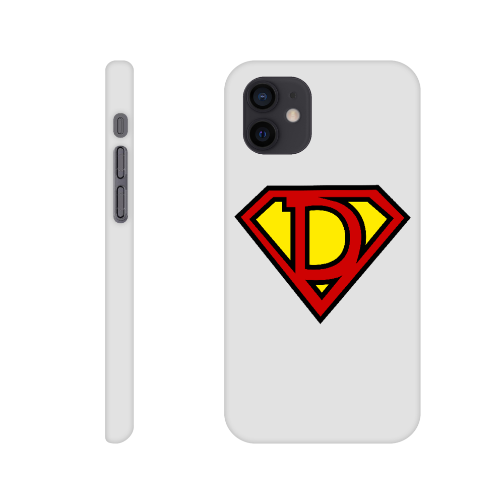 Super Style Font in Letter 'D' - Slim Apple IPhone case