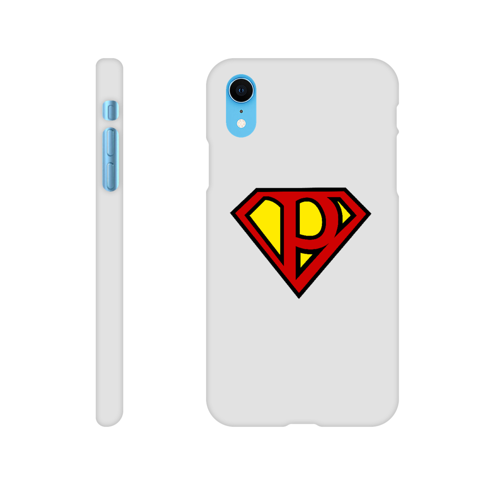 Super Style Font in Letter 'P' - Slim Apple IPhone case