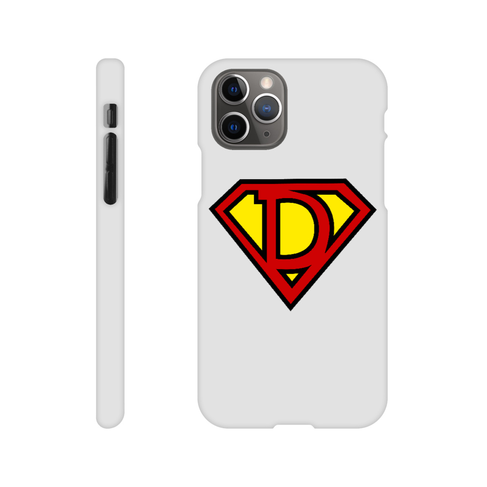 Super Style Font in Letter 'D' - Slim Apple IPhone case