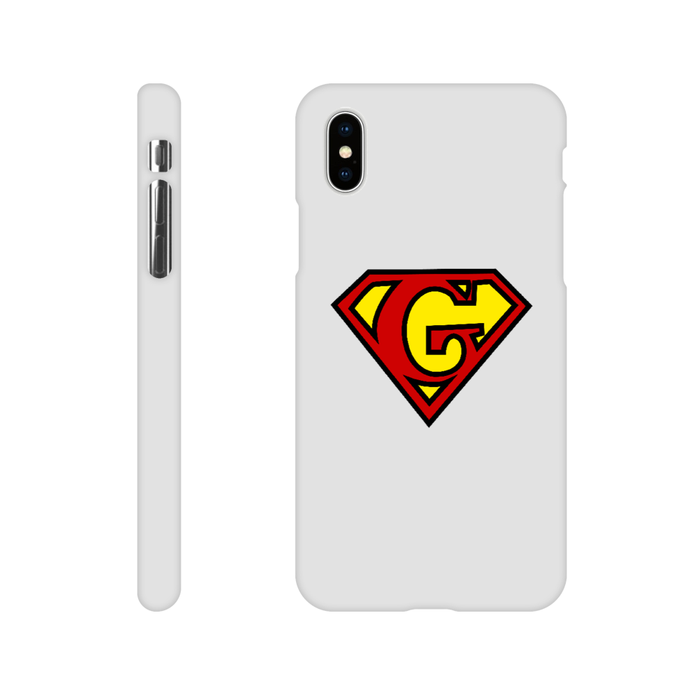 Super Style Font in Letter 'G' - Slim Apple IPhone case