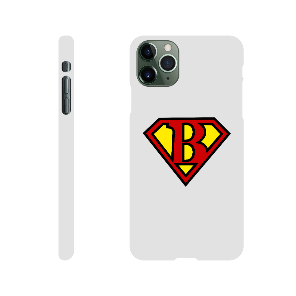 Super Style Font in Letter 'B' - Slim Apple IPhone case