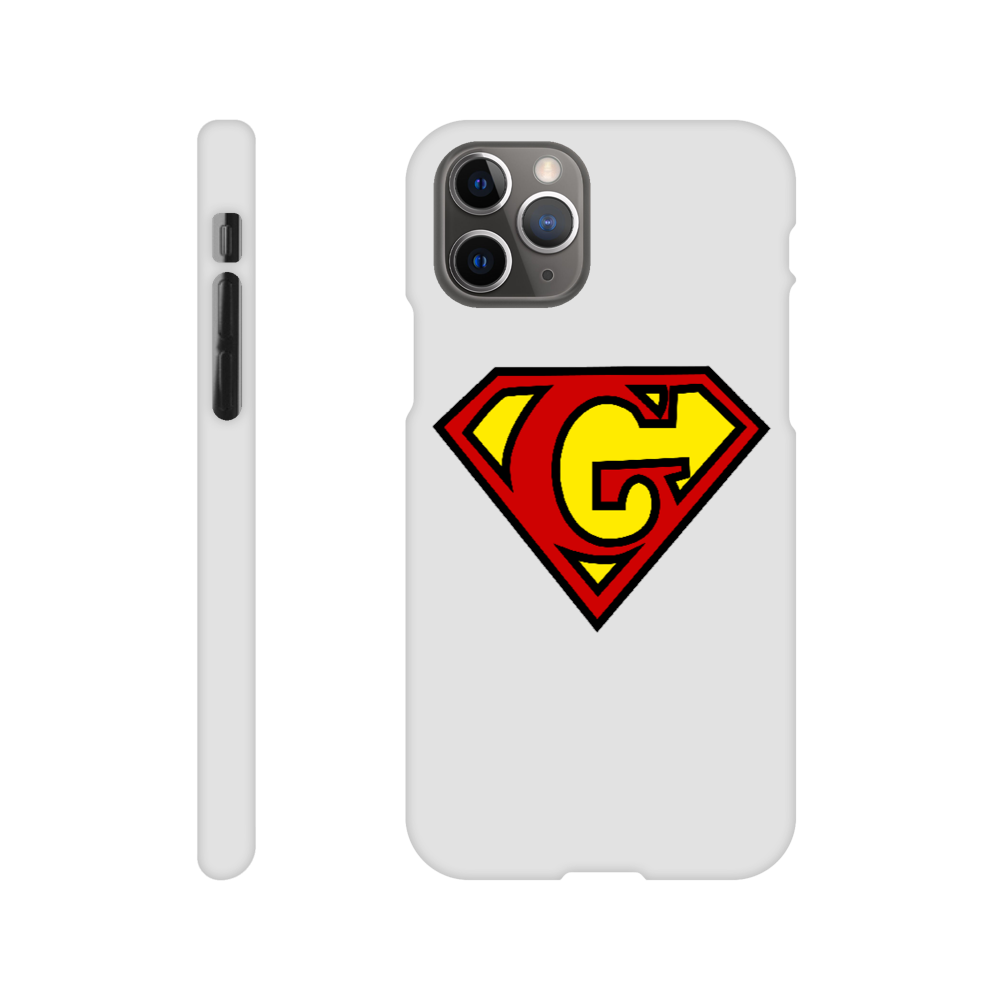 Super Style Font in Letter 'G' - Slim Apple IPhone case