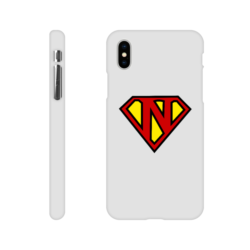 Super Style Font in Letter 'N' - Slim Apple IPhone case