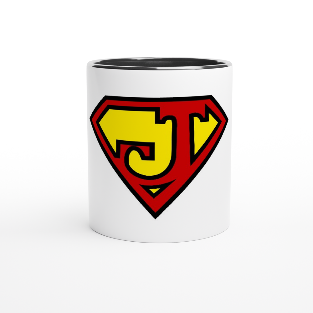 Super Style Font in Letter 'J' - Ceramic Mug