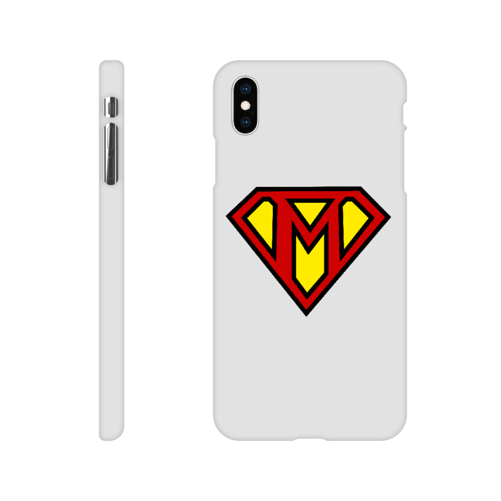 Super Style Font in Letter 'M' - Slim Apple IPhone case