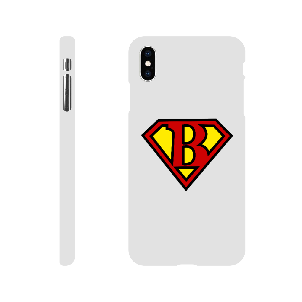 Super Style Font in Letter 'B' - Slim Apple IPhone case