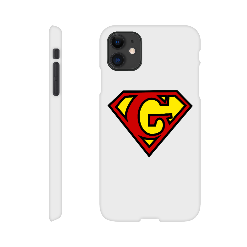 Super Style Font in Letter 'G' - Slim Apple IPhone case