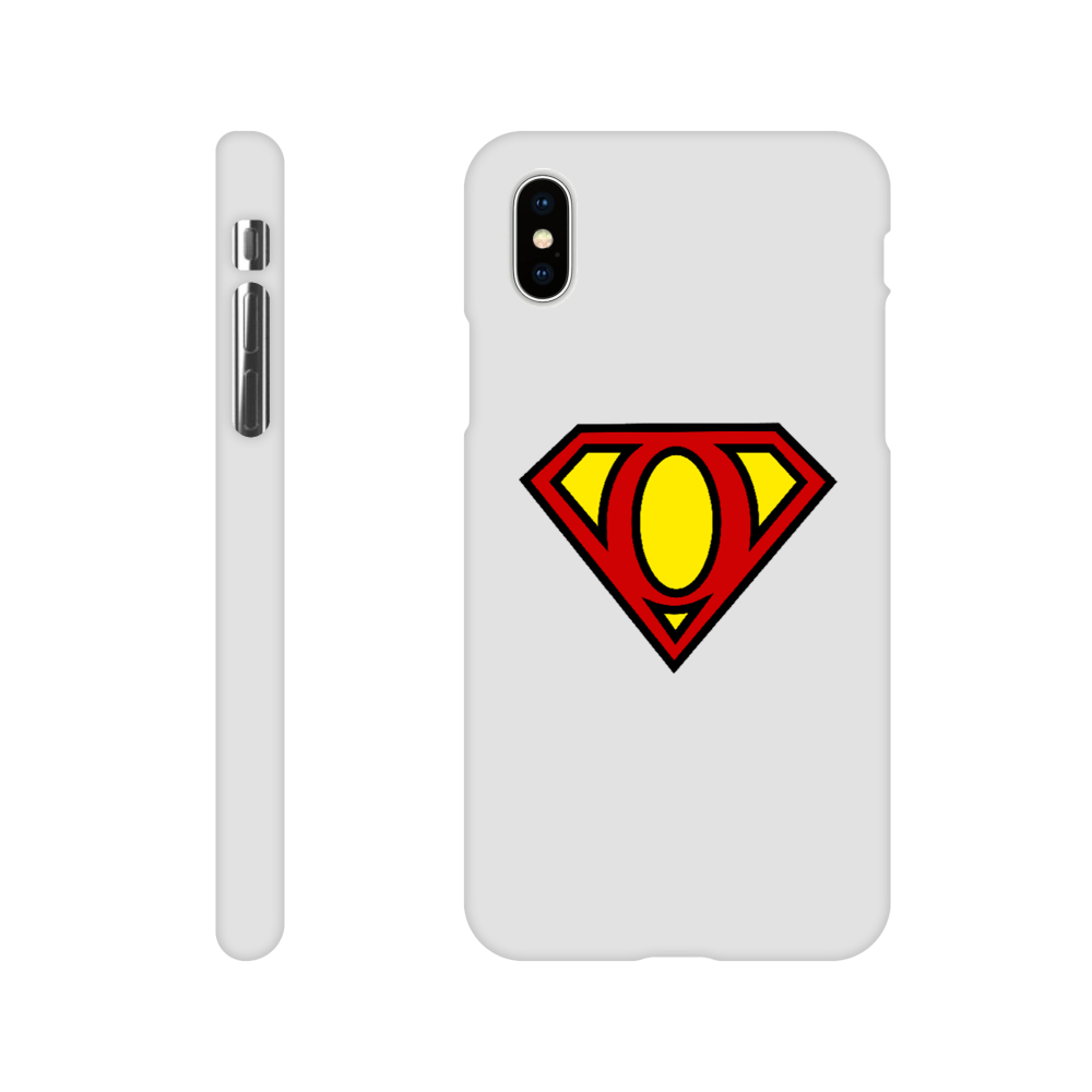 Super Style Font in Letter 'O' - Slim Apple IPhone case