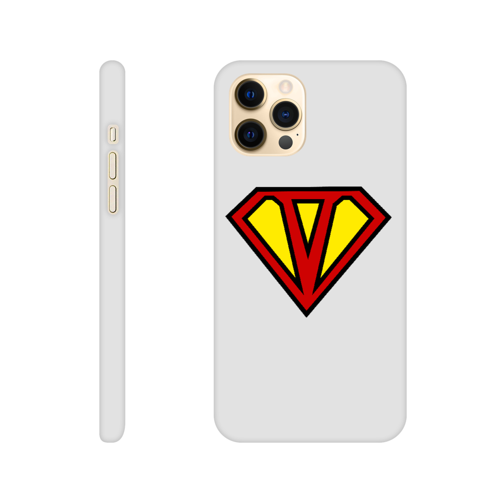 Super Style Font in Letter 'V' - Slim Apple IPhone case