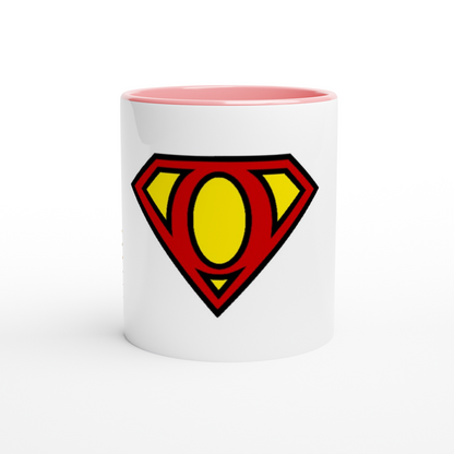 Super Style Font in Letter 'O' - Ceramic Mug