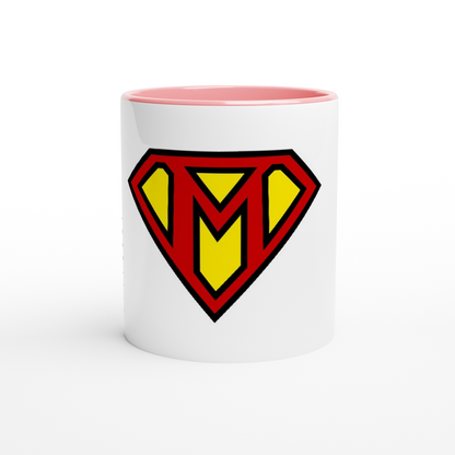 Super Style Font in Letter 'M' - Ceramic Mug