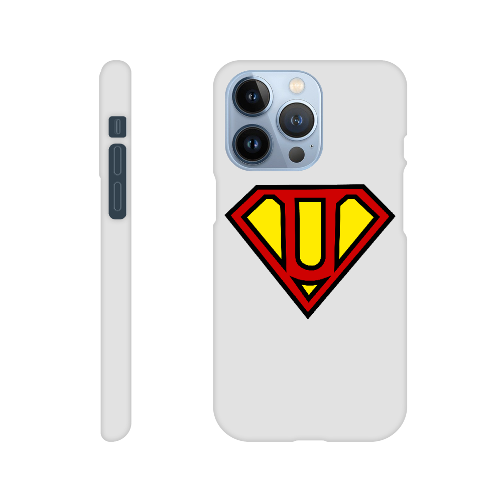 Super Style Font in Letter 'U' - Slim Apple IPhone case