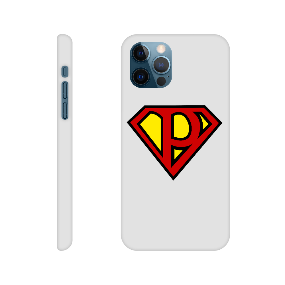 Super Style Font in Letter 'P' - Slim Apple IPhone case