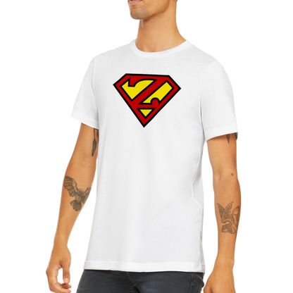 Super Style Font in Letter 'Z' - Mens Crewneck T-shirt