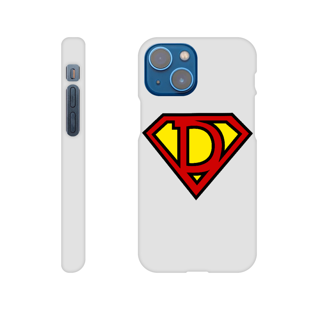 Super Style Font in Letter 'D' - Slim Apple IPhone case