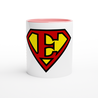 Super Style Font in Letter 'E' - Ceramic Mug