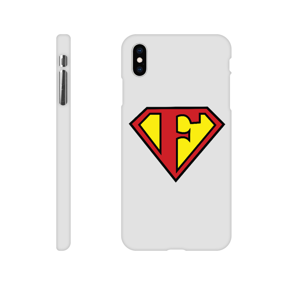 Super Style Font in Letter 'F' - Slim Apple IPhone case