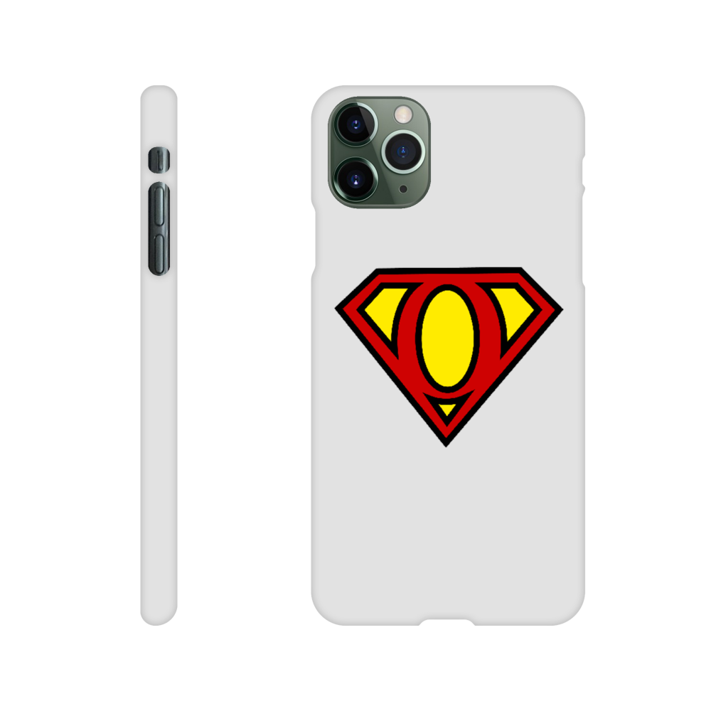 Super Style Font in Letter 'O' - Slim Apple IPhone case