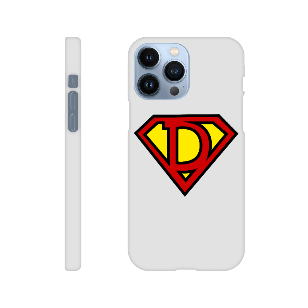 Super Style Font in Letter 'D' - Slim Apple IPhone case