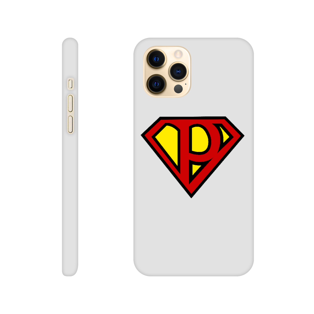 Super Style Font in Letter 'P' - Slim Apple IPhone case