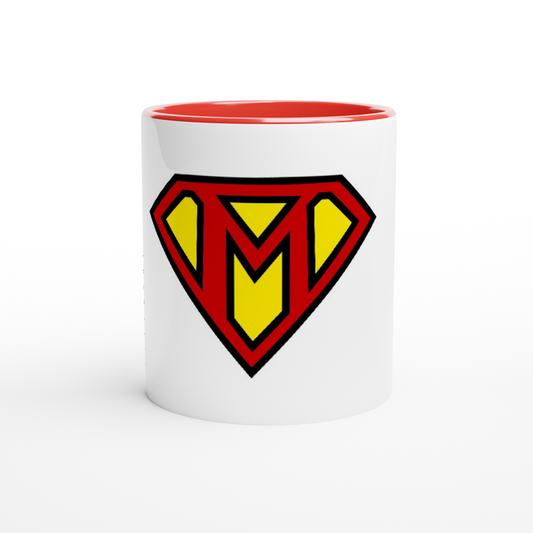 Super Style Font in Letter 'M' - Ceramic Mug