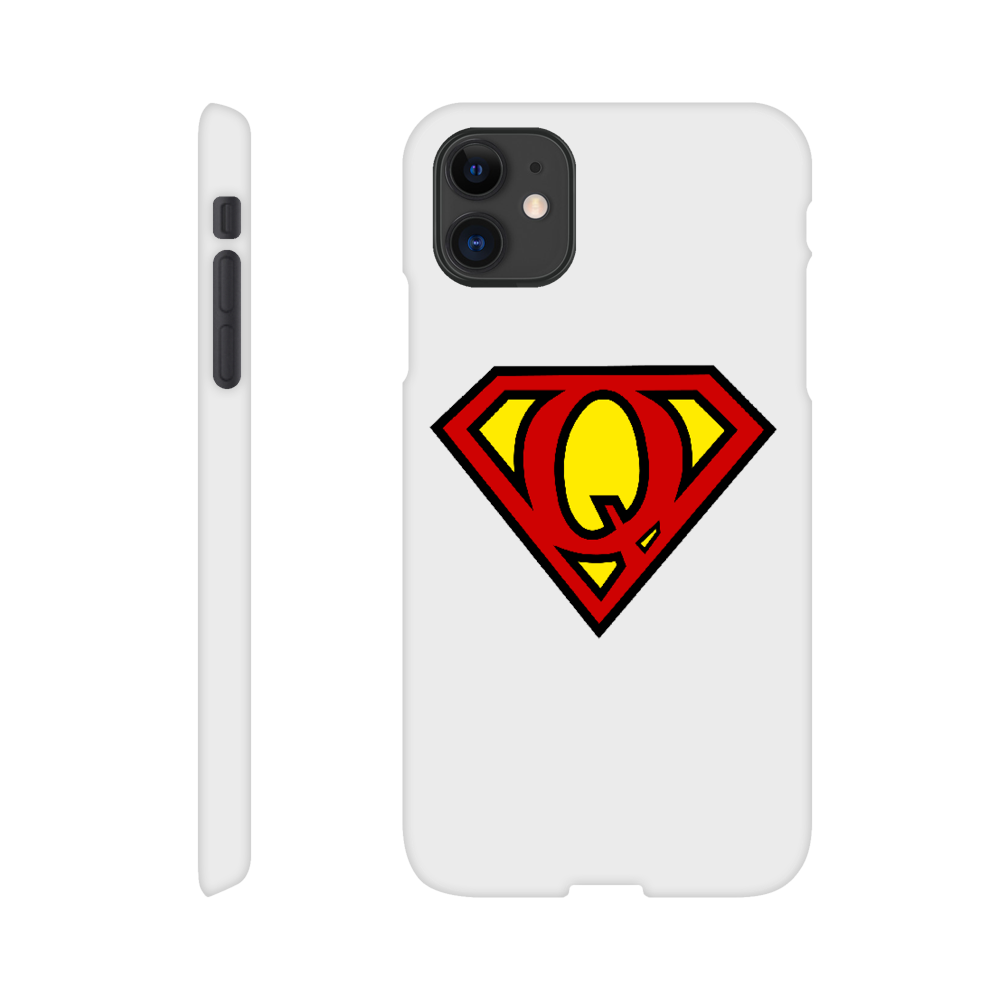 Super Style Font in Letter 'Q' - Slim Apple IPhone case