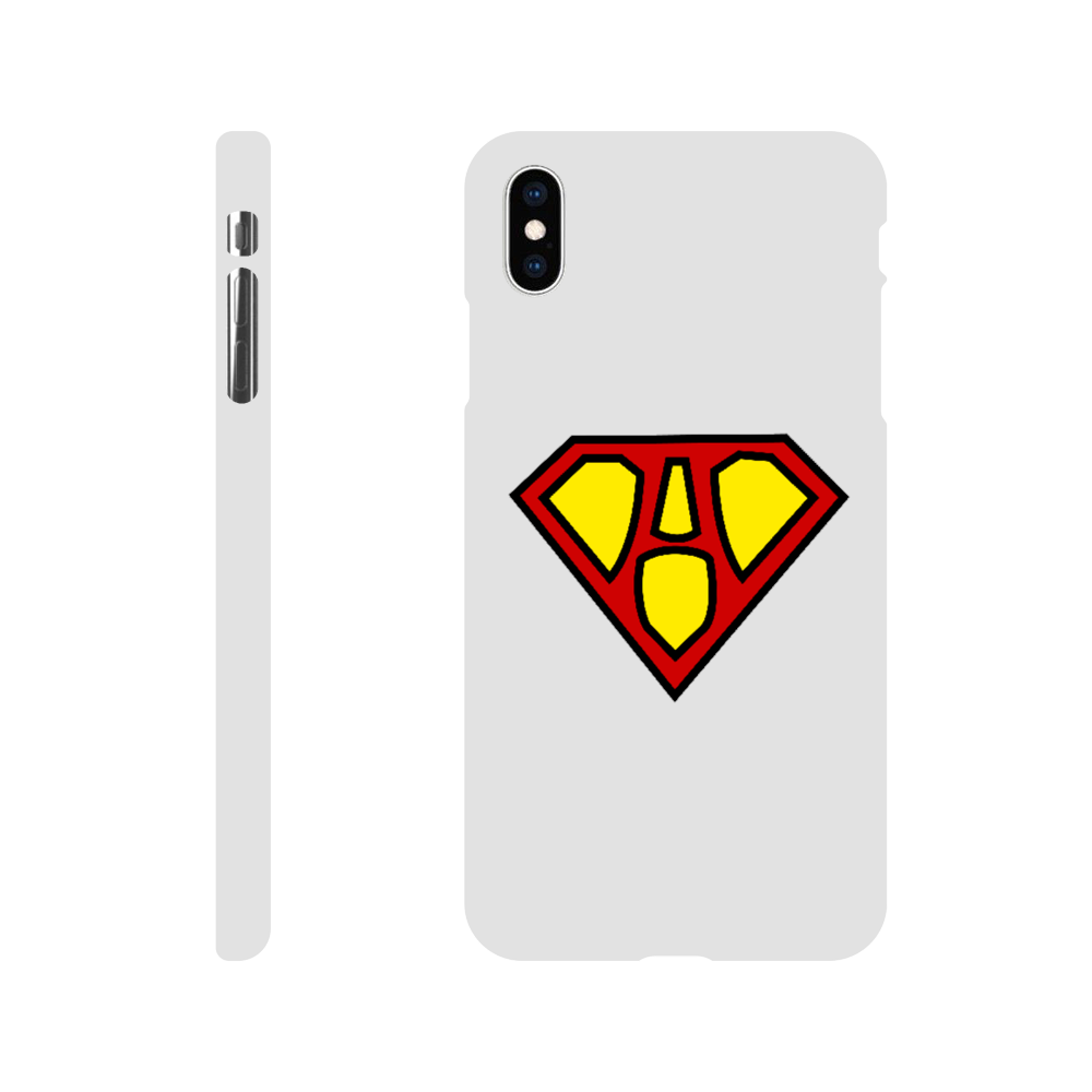 Super Style Font in Letter 'A' - Slim Apple IPhone case