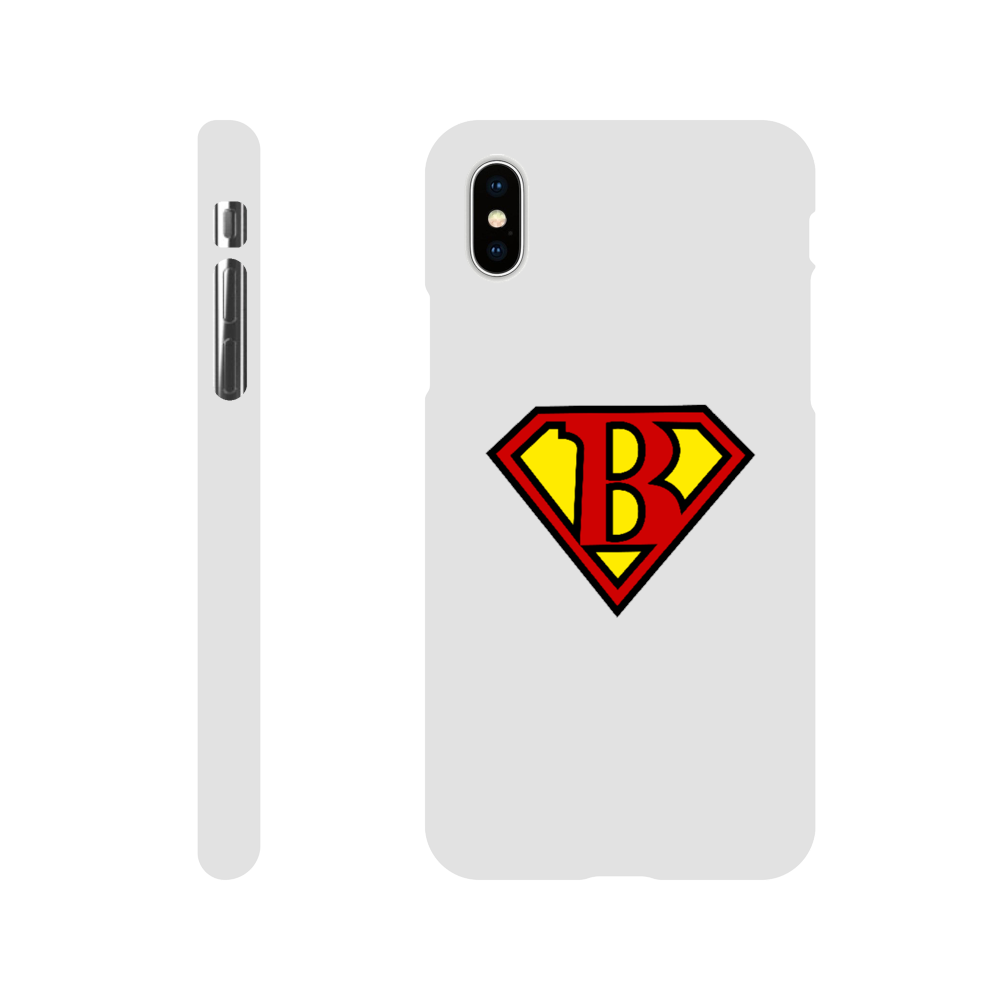 Super Style Font in Letter 'B' - Slim Apple IPhone case