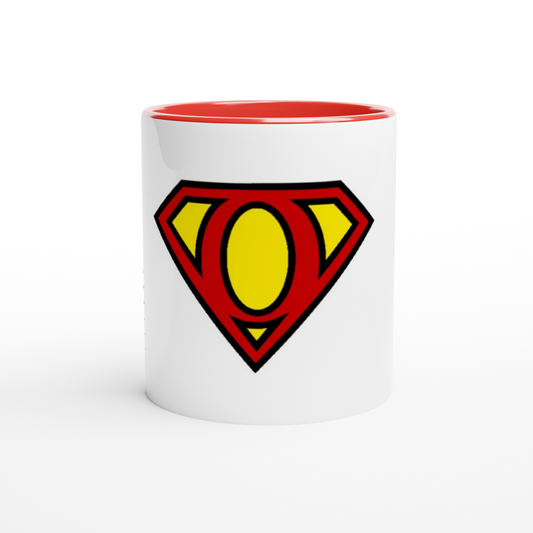 Super Style Font in Letter 'O' - Ceramic Mug